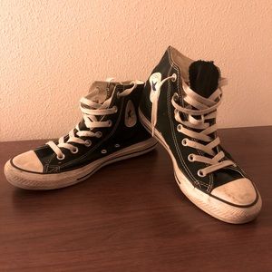 Converse Black High Tops